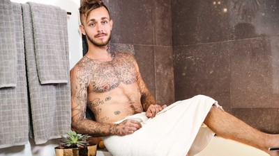 anal bath from Man Up Films